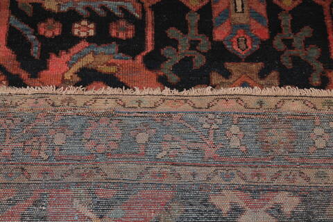 Malayer Blue Hand Knotted 73 X 168  Area Rug 400-17213 Image 12
