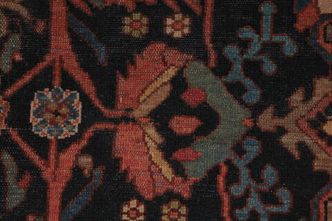 Malayer Blue Hand Knotted 73 X 168  Area Rug 400-17213 Image 4