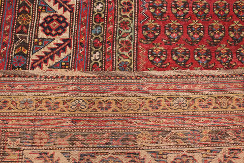 Malayer Red Hand Knotted 76 X 161  Area Rug 400-17217 Image 10