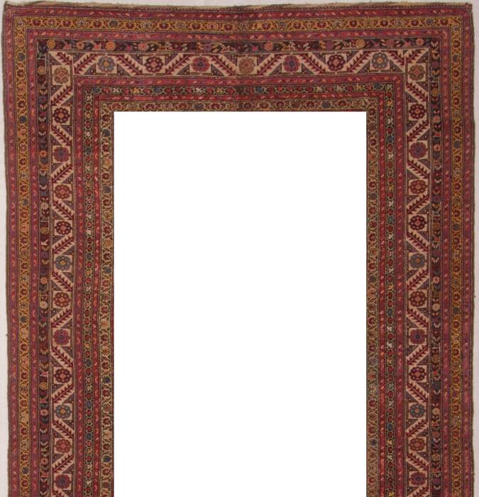 Malayer Red Hand Knotted 76 X 161  Area Rug 400-17217 Image 1