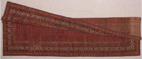 Malayer Red Hand Knotted 76 X 161  Area Rug 400-17217 Image 4