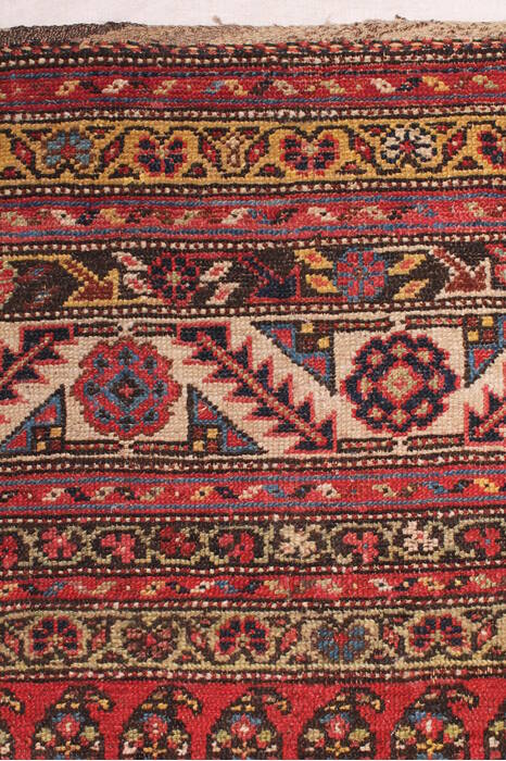 Malayer Red Hand Knotted 76 X 161  Area Rug 400-17217 Image 5