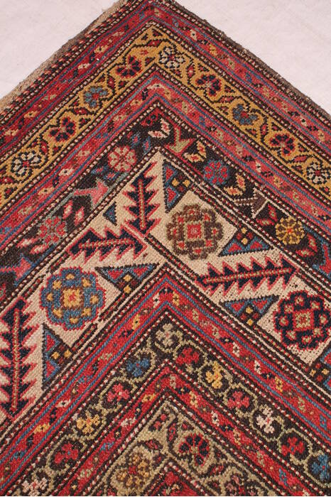 Malayer Red Hand Knotted 76 X 161  Area Rug 400-17217 Image 6