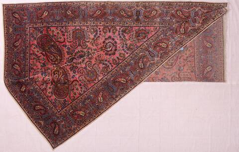 Kerman Purple Hand Knotted 87 X 119  Area Rug 400-17219 Image 8