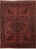 Kerman Purple Hand Knotted 87 X 119  Area Rug 400-17219 Thumb 0