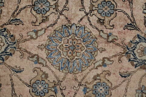 Tabriz Purple Hand Knotted 116 X 1411  Area Rug 400-17220 Image 19