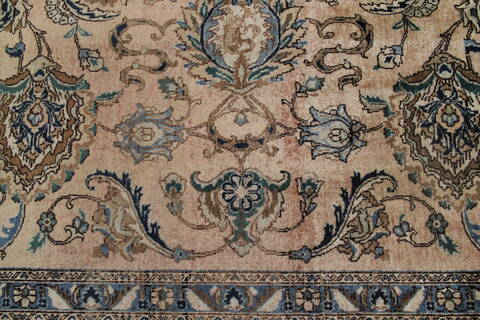 Tabriz Purple Hand Knotted 116 X 1411  Area Rug 400-17220 Image 21
