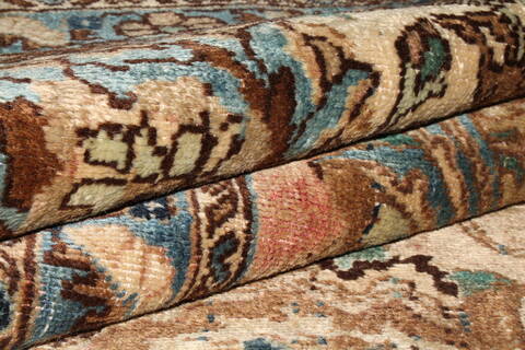 Tabriz Purple Hand Knotted 116 X 1411  Area Rug 400-17220 Image 25