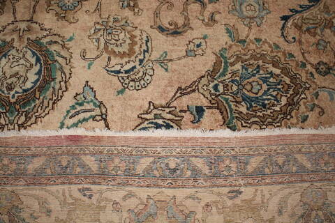 Tabriz Purple Hand Knotted 116 X 1411  Area Rug 400-17220 Image 28