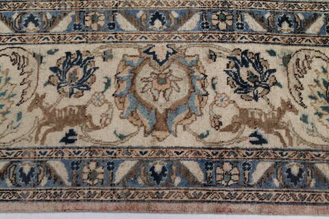 Tabriz Purple Hand Knotted 116 X 1411  Area Rug 400-17220 Image 5