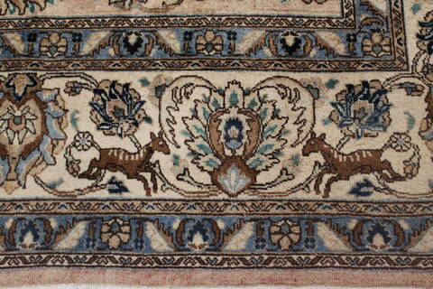 Tabriz Purple Hand Knotted 116 X 1411  Area Rug 400-17220 Image 7