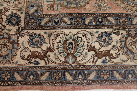 Tabriz Purple Hand Knotted 116 X 1411  Area Rug 400-17220 Image 8