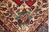 Khoy Red Hand Knotted 94 X 126  Area Rug 400-17230 Thumb 14