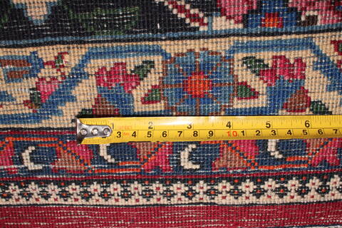 Mashad Red Hand Knotted 911 X 124  Area Rug 400-17238 Image 1