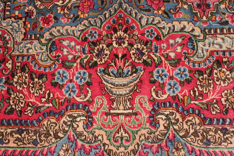 Kerman White Hand Knotted 911 X 144  Area Rug 400-17240 Image 20