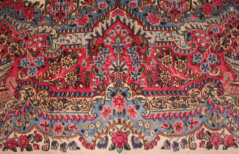 Kerman White Hand Knotted 911 X 144  Area Rug 400-17240 Image 22