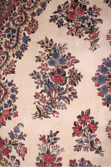 Kerman White Hand Knotted 911 X 144  Area Rug 400-17240 Image 24