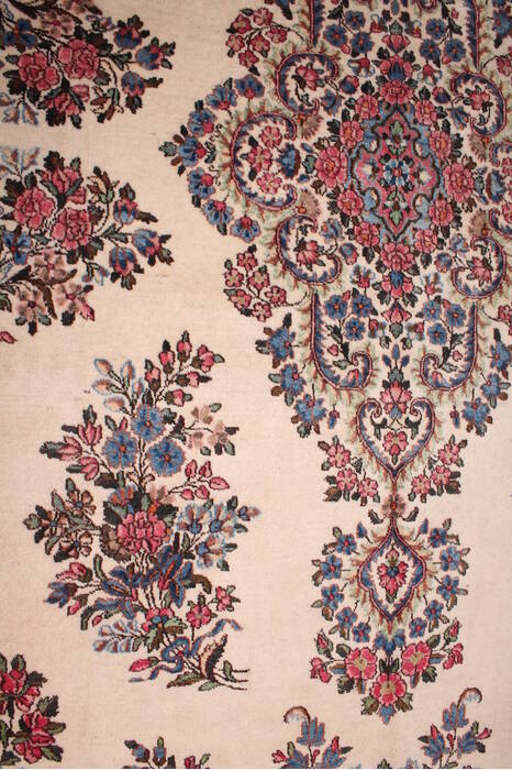 Kerman White Hand Knotted 911 X 144  Area Rug 400-17240 Image 33