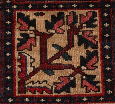Bakhtiar Red Hand Knotted 104 X 132  Area Rug 400-17246 Image 28