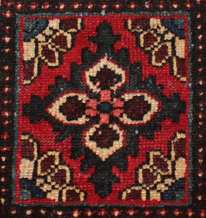 Bakhtiar Blue Square Hand Knotted 103 X 108  Area Rug 400-17259 Image 14