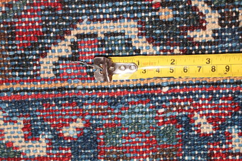 Bakhtiar Blue Square Hand Knotted 103 X 108  Area Rug 400-17259 Image 24