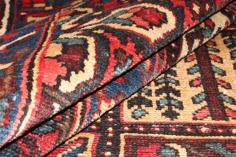 Bakhtiar Blue Square Hand Knotted 103 X 108  Area Rug 400-17259 Image 25