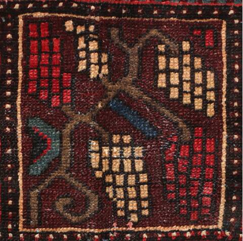Bakhtiar Blue Square Hand Knotted 103 X 108  Area Rug 400-17259 Image 5