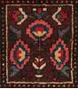 Bakhtiar Blue Square Hand Knotted 103 X 108  Area Rug 400-17259 Thumb 11