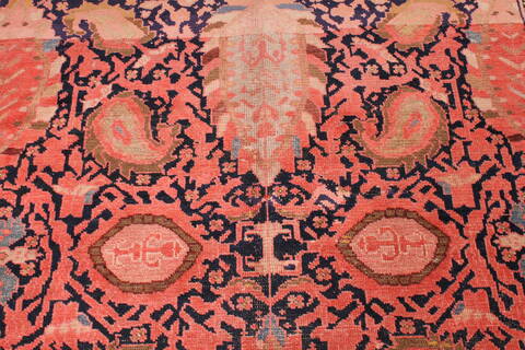 Malayer Red Hand Knotted 86 X 167  Area Rug 400-17261 Image 10