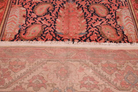 Malayer Red Hand Knotted 86 X 167  Area Rug 400-17261 Image 14