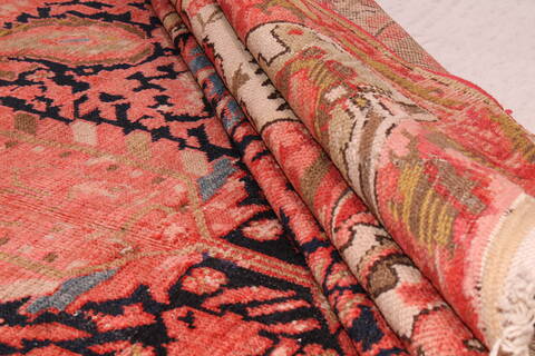 Malayer Red Hand Knotted 86 X 167  Area Rug 400-17261 Image 16