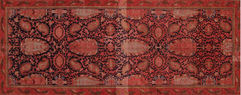 Malayer Red Hand Knotted 86 X 167  Area Rug 400-17261 Image 17