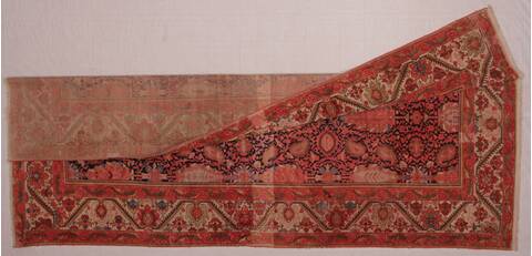 Malayer Red Hand Knotted 86 X 167  Area Rug 400-17261 Image 2