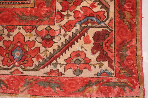 Malayer Red Hand Knotted 86 X 167  Area Rug 400-17261 Image 6