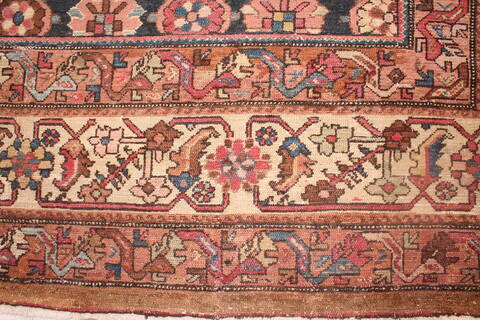 Malayer Blue Hand Knotted 101 X 168  Area Rug 400-17263 Image 11