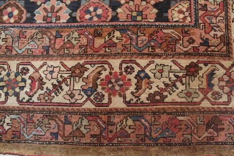 Malayer Blue Hand Knotted 101 X 168  Area Rug 400-17263 Image 12