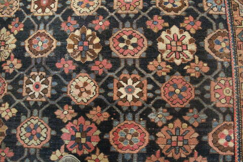 Malayer Blue Hand Knotted 101 X 168  Area Rug 400-17263 Image 13