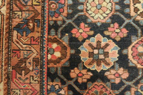 Malayer Blue Hand Knotted 101 X 168  Area Rug 400-17263 Image 18