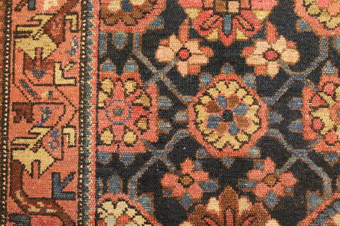 Malayer Blue Hand Knotted 101 X 168  Area Rug 400-17263 Image 19