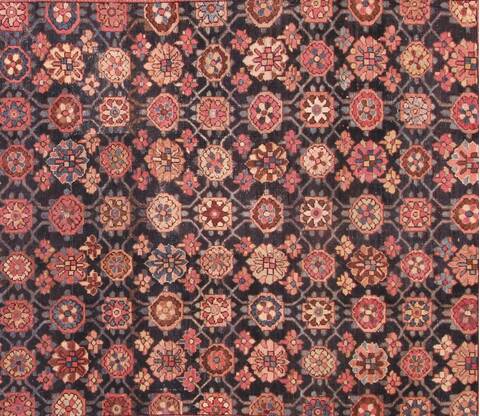 Malayer Blue Hand Knotted 101 X 168  Area Rug 400-17263 Image 1