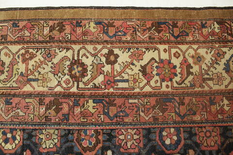 Malayer Blue Hand Knotted 101 X 168  Area Rug 400-17263 Image 22