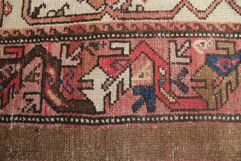 Malayer Blue Hand Knotted 101 X 168  Area Rug 400-17263 Image 23