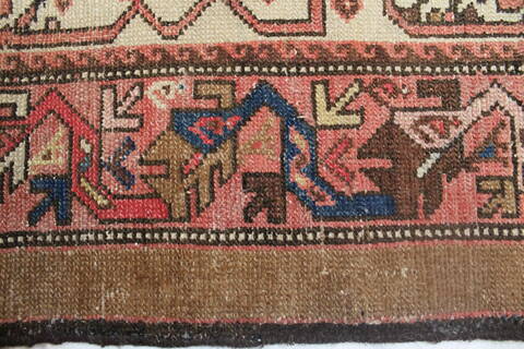 Malayer Blue Hand Knotted 101 X 168  Area Rug 400-17263 Image 24