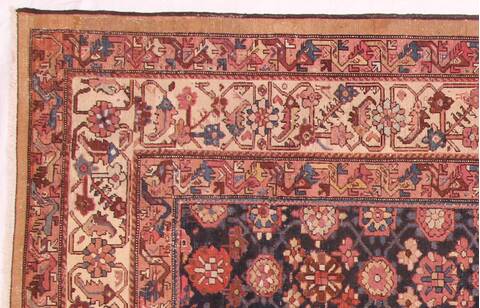 Malayer Blue Hand Knotted 101 X 168  Area Rug 400-17263 Image 28