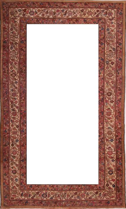 Malayer Blue Hand Knotted 101 X 168  Area Rug 400-17263 Image 6