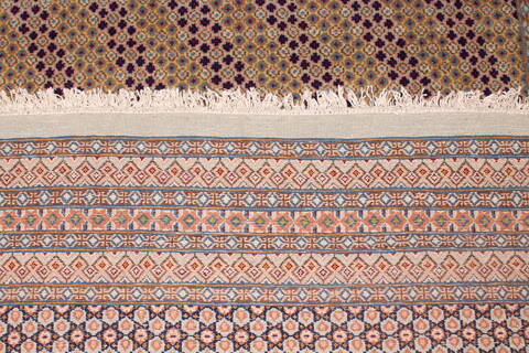 Kerman Green Hand Knotted 115 X 168  Area Rug 400-17268 Image 5
