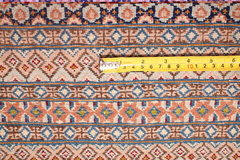 Kerman Green Hand Knotted 115 X 168  Area Rug 400-17268 Image 6