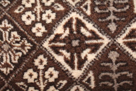 Tabriz Brown Hand Knotted 101 X 1110  Area Rug 400-17275 Image 8