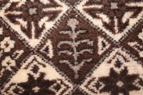 Tabriz Brown Hand Knotted 101 X 1110  Area Rug 400-17275 Image 9