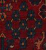 Joshaghan Red Hand Knotted 106 X 138  Area Rug 400-17278 Thumb 22